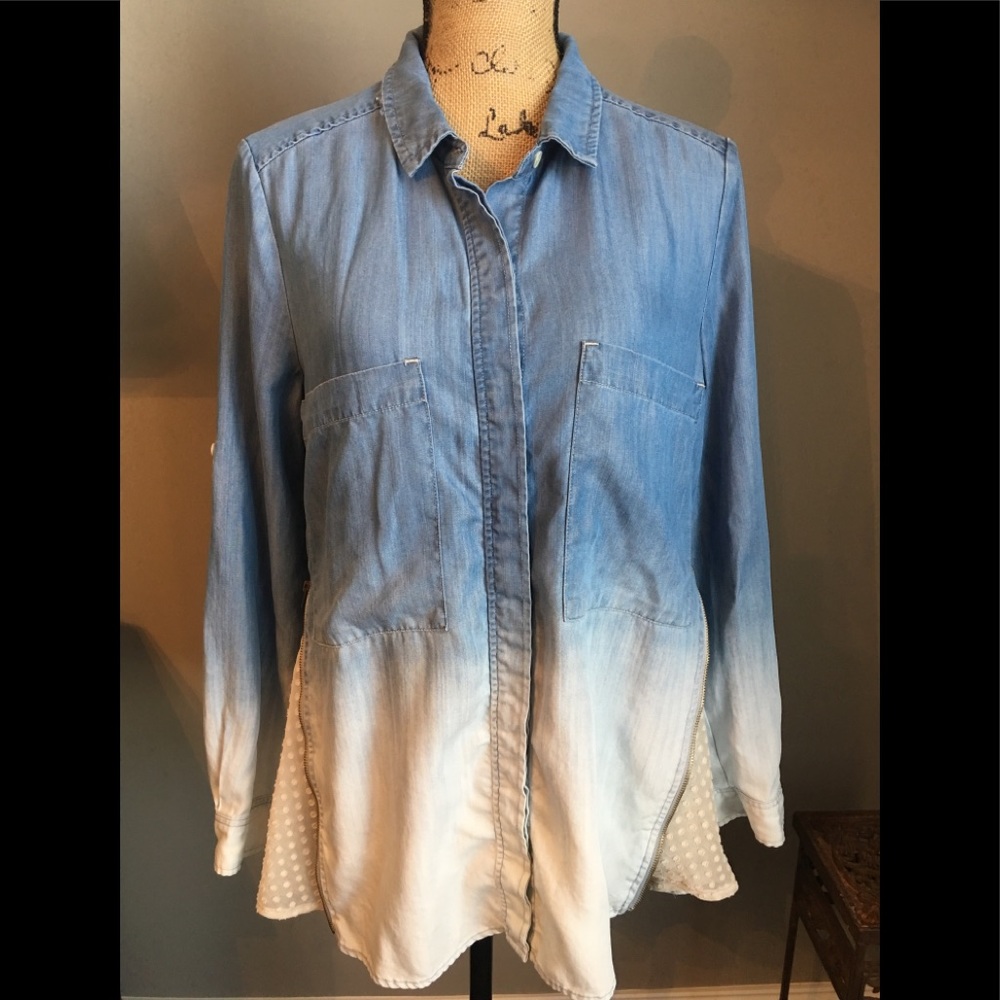 Anthropologie Holding Horses button down top